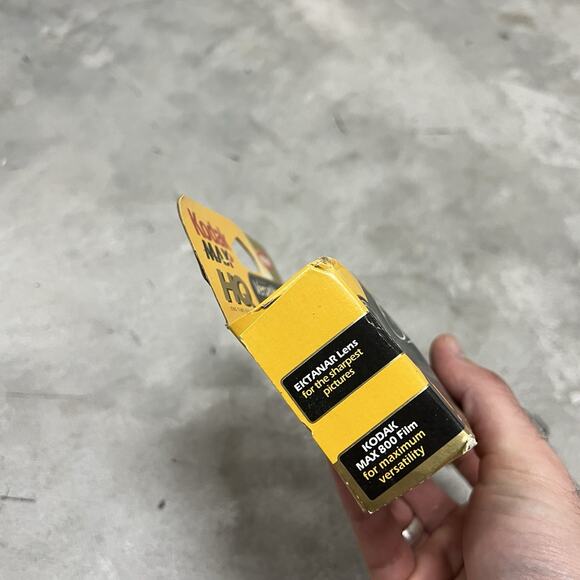 Kodak Max HQ Eastman Camera One Time Use 27 Exposures Ektanar Lens Expired 07/05 - Picture 5 of 6